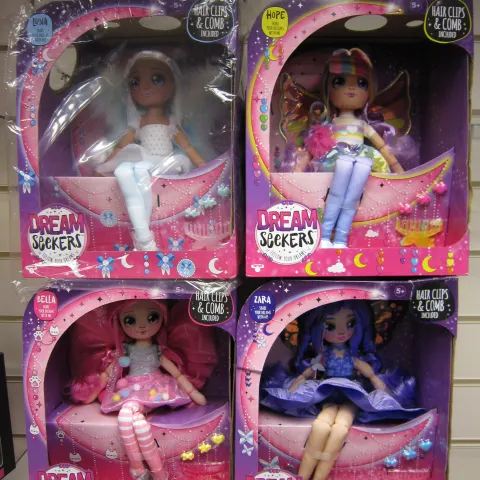 10 pcs assorted brand new Dream Seekers dolls with accessories sealed boxes super premium quality, o