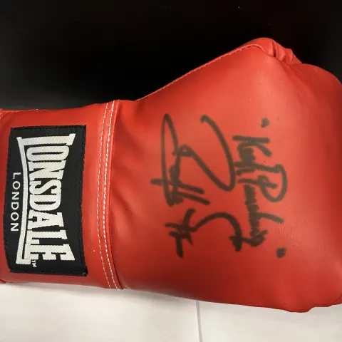 Barry Mcguigan Signed Boxing Glove