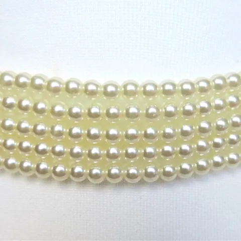Five Strand Pearl Choker Necklace New With Gift Box
