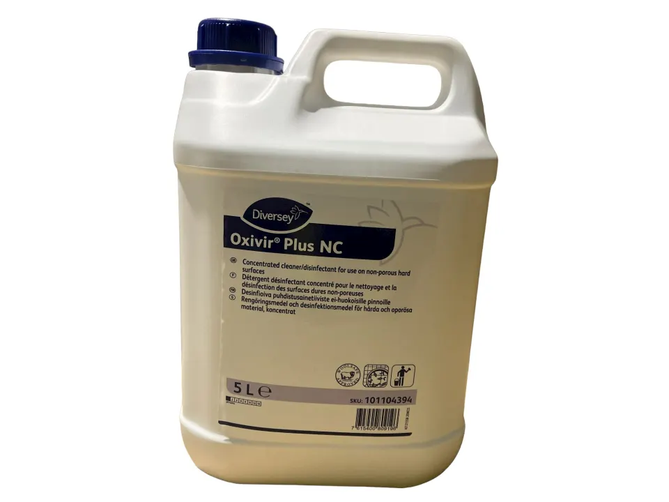 2 x Diversey Surface Disinfectant Oxivir Plus 5L - L29b