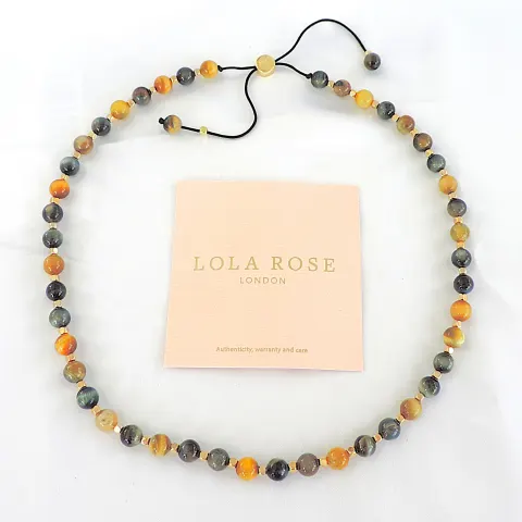 Lola Rose London Gemstone Bead Necklace 'New'