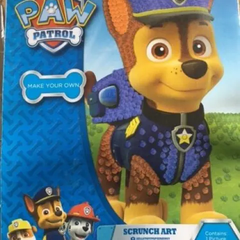 50 x Paw Patrol Nickelodeon Make Your Own Scrunch Art