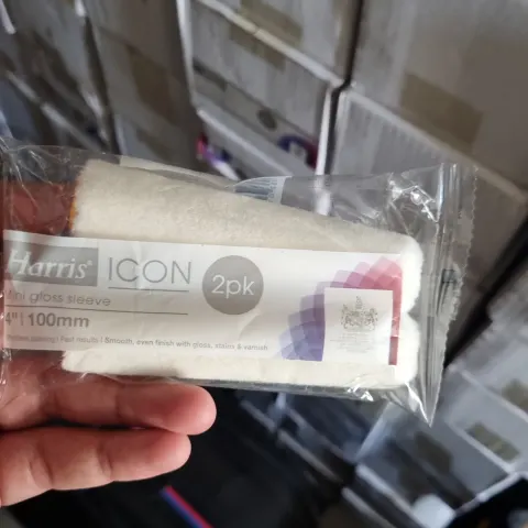 Job Lot - Harris Icon 4 inch Twin Pack Sleeves