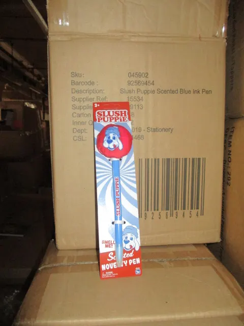 50 Pcs Brand New Slush Puppie Scented Pen Set - In Retail Packaging