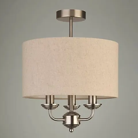 (133/6D) Lot RRP £203. 12x Lighting Items. 1x Natural Classic Ceiling Light RRP £35. 1x Gold Tone 5
