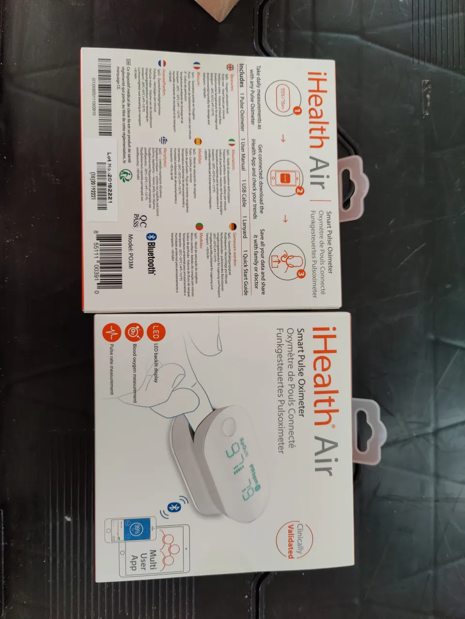 Ihealth Air - Smart Puse Oximeter - Wirless