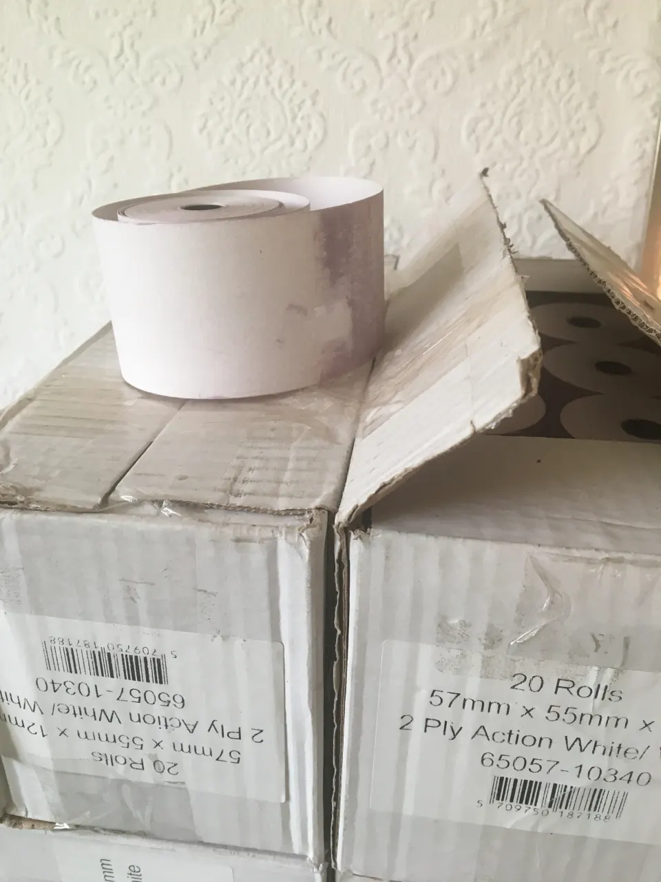 4 x Boxes of 20 Till Rolls