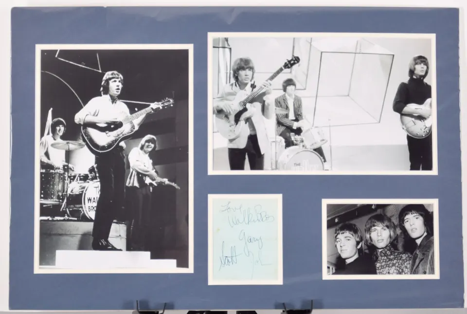 THE WALKER BROTHERS original signature presentation