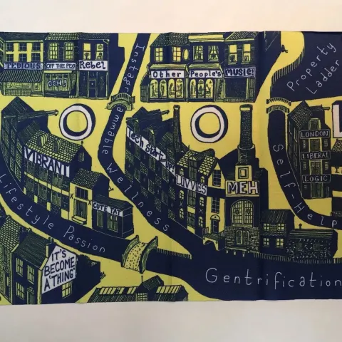 Grayson Perry RA Blue Gentrification