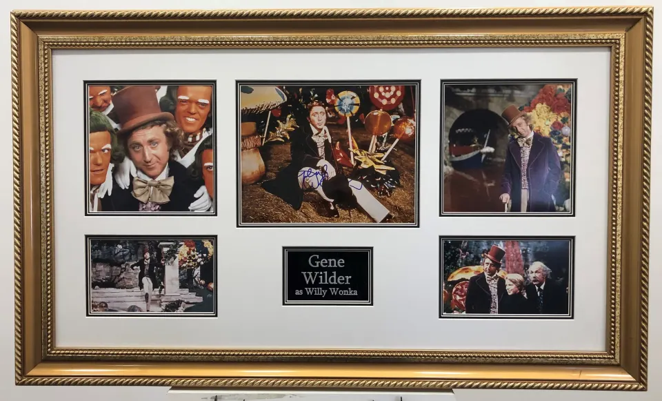 GENE WILDER original signature presentation