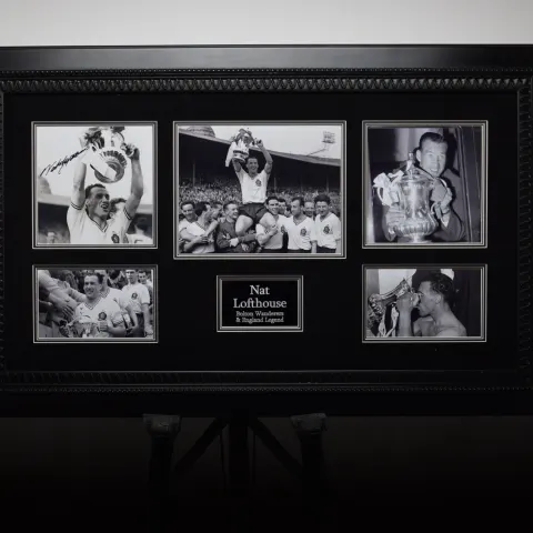NAT LOFTHOUSE original signature presentation
