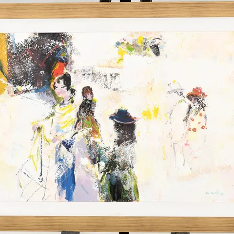 Armando Farina Original Oil On Canvas