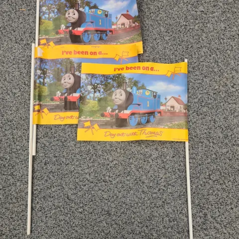 1000pcs Thomas Tank Engine Flags - Official Licence Stock