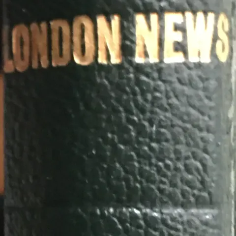 Original Illustrated London News Bound Edition 1952 Oct-Dec.