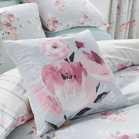 Penelope Vintage Floral Square Cushion 45 x 45 cms