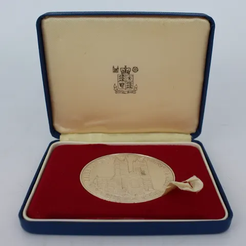 Royal Mint 25th Anniversary Sterling Silver Coronation Medal