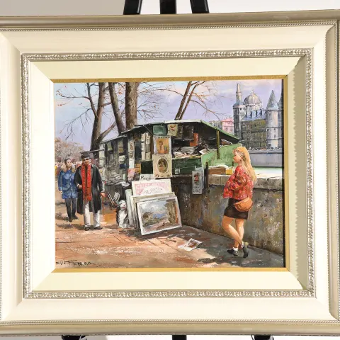 Elio Ferrara Very Fine Original Oil Painting