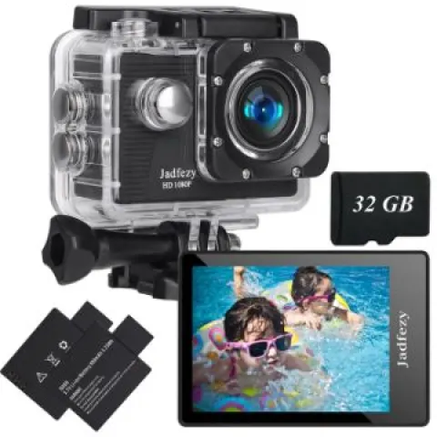 Action Camera FHD 1080P with 32GB Card Lb36