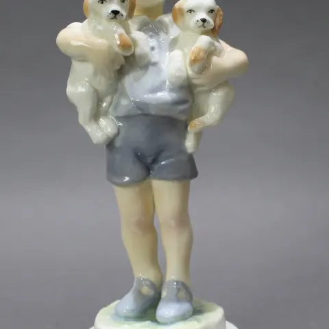 Royal Worcester Figurine Monday's Child Boy