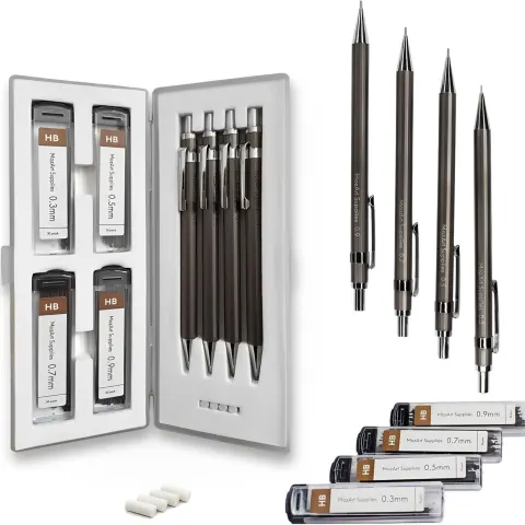 20 x Mozart Premium Sketching Pencil Set Kits in case RRP £11.99 ea L6b