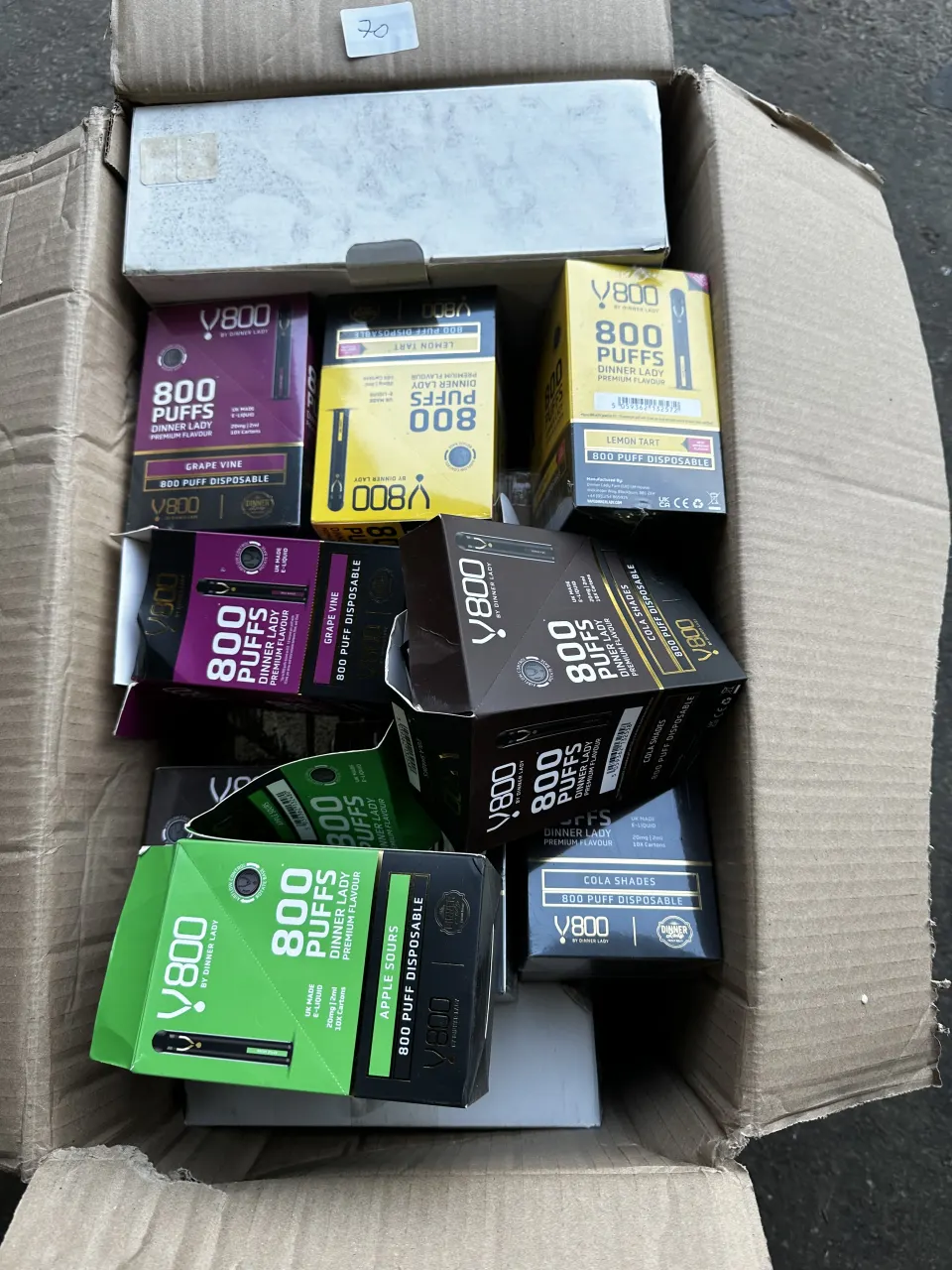 Assortment of Disposable Vapes. Est £100 - Grade A