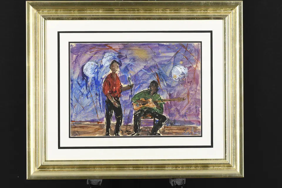 La Rocca Original Painting, Italian Artist