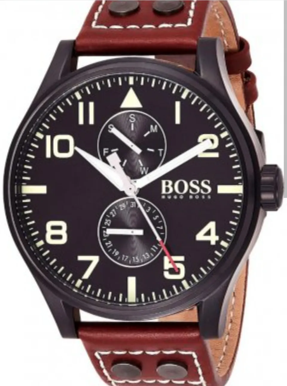 Hugo Boss Aeroliner MAXX Chronograph Black Dial Men's Watch  1513079