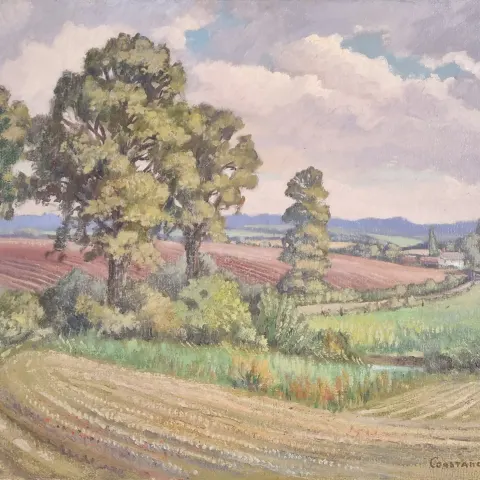Original oil by Constance Fears (1895-1988)