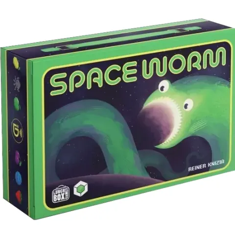 Box of Space Worm Board Games (x12) Est RRP £240