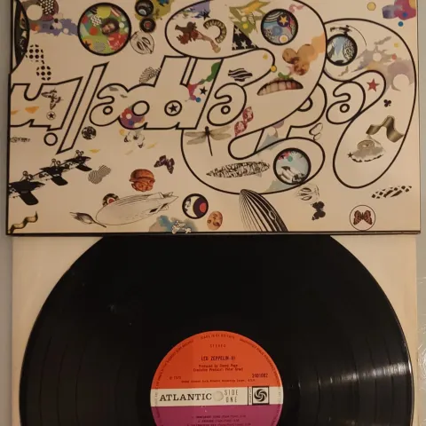 Led Zeppelin III UK 1970 1st Pressing - Peter Grant Credit - A5 / B5 - VG+ to EX.