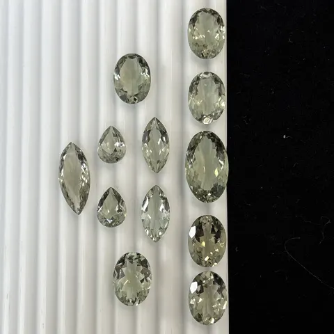 121.15ct Green Natural Amethyst