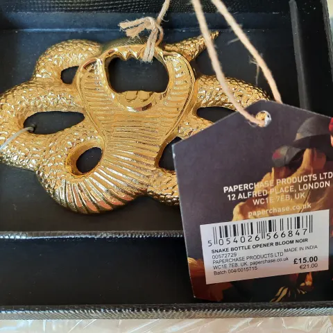 Snake Bottle Openers x 3 RRP £48
