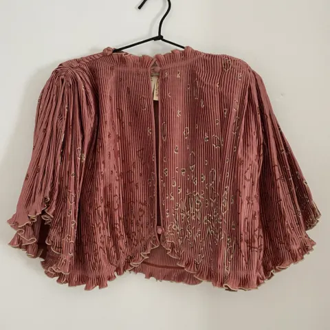 Zandra Rhodes VERY RARE unique bolero