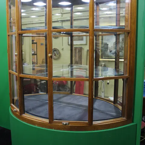 Very Large Vintage Showroom Cabinet