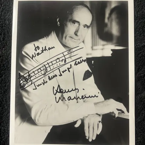 Henry Mancini Signed