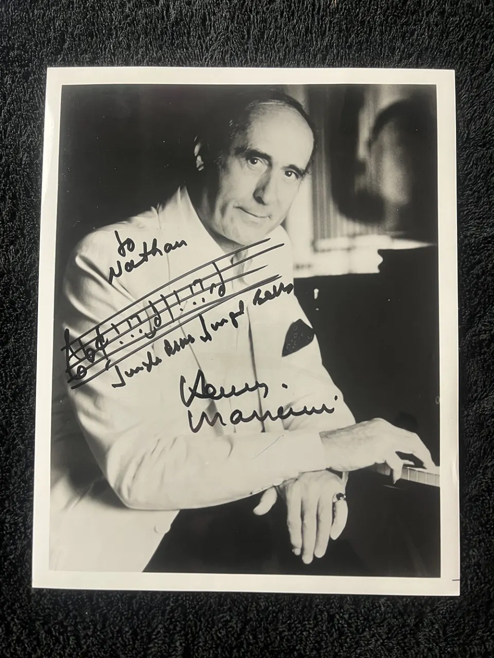 Henry Mancini Signed