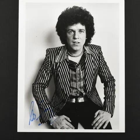 Leo Sayer Original Signature