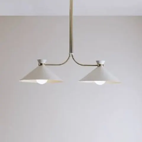 Brand New GoodHome Apennin Matt 2 Lamp Pendant Ceiling Light, (Dia.)350mm RRP £22