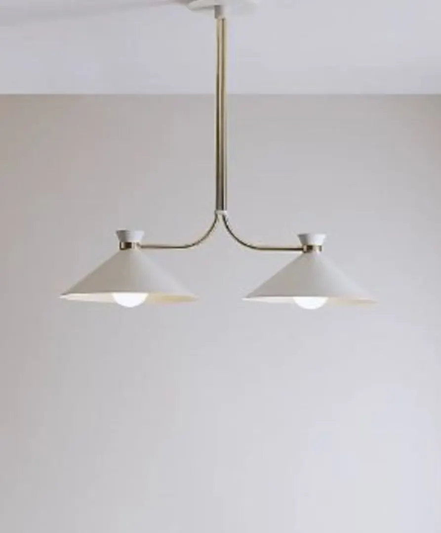 Brand New GoodHome Apennin Matt 2 Lamp Pendant Ceiling Light, (Dia.)350mm RRP £22