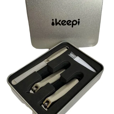 4 x 4 Piece Nail Clipper Set In Case (Keepi) L10b