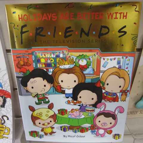 100pcs Friends Mega Hard back annual book - brand new sealed rrp £10.99