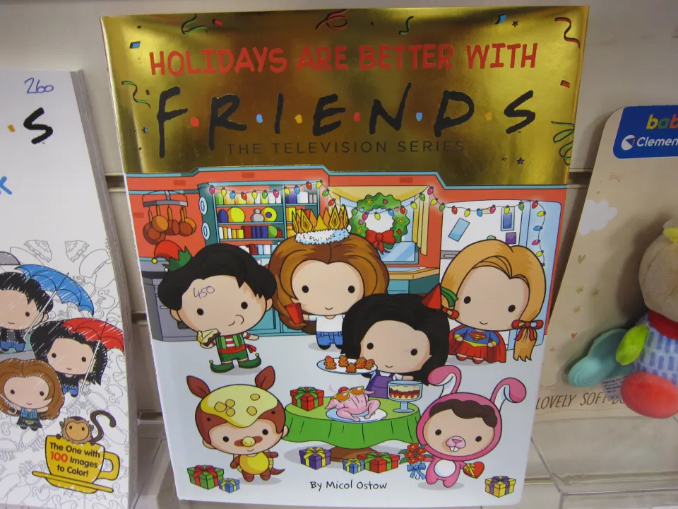 100pcs Friends Mega Hard back annual book - brand new sealed rrp £10.99