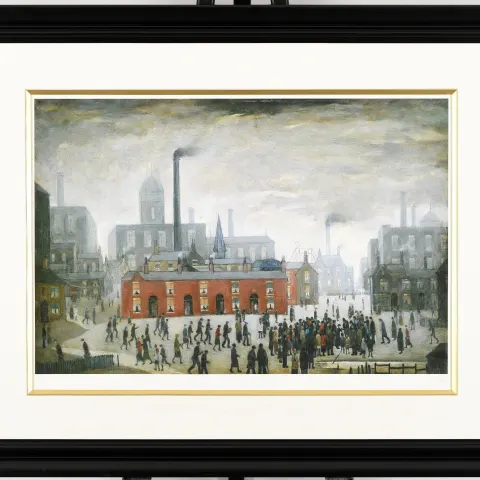 L.S. Lowry Limited Edition "An Accident"