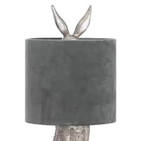 Silver Hare Table Lampshades (Only) x 4