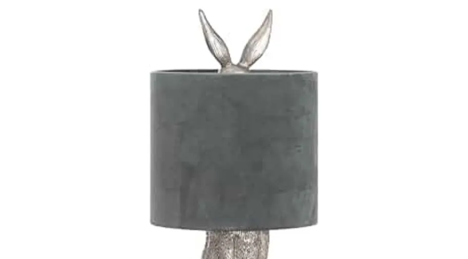 Silver Hare Table Lampshades (Only) x 4