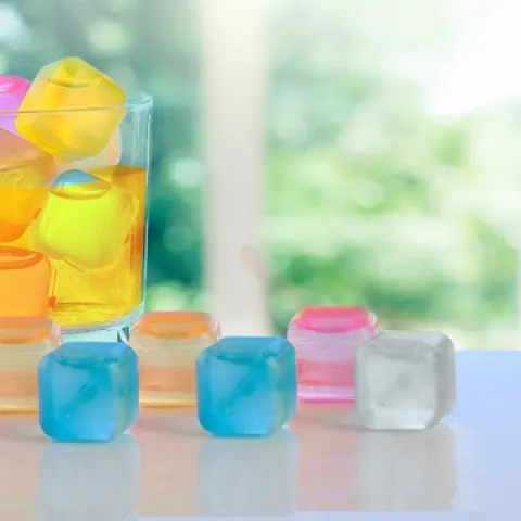 3 x Pack of 20 Reusable Ice Cubes (60 cubes)