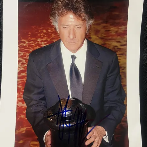 Dustin Hoffman Signed