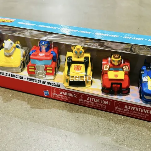 Transformers Rescue Bots Academy Pull Back Cars 6 Pack