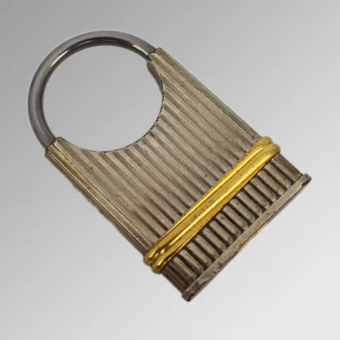 Cartier Must de Cartier Padlock Form Keyring