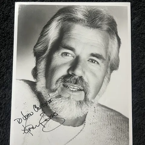 Kenny Rogers Signed